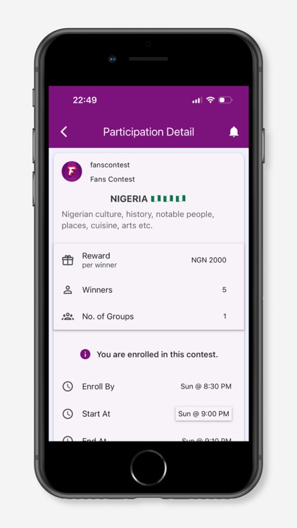Fans Contest screenshot-5