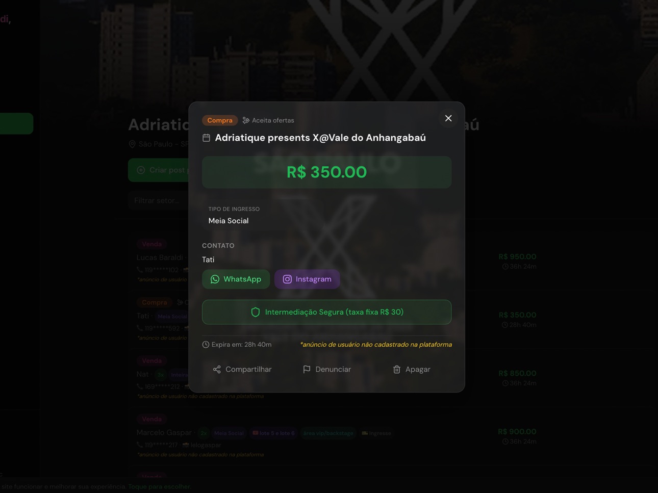 Screenshot 4 of CVT Ingressos