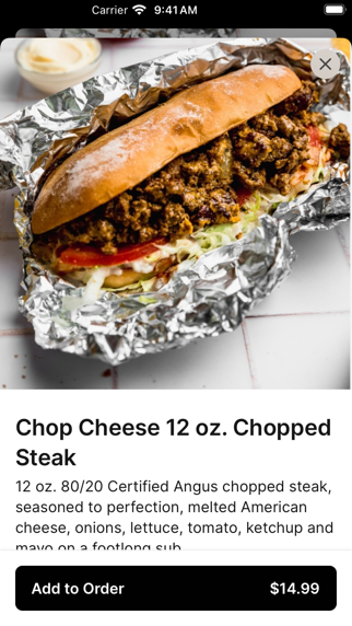 New York Bagel Deli iPhone screenshot 3 - Food & Drink app