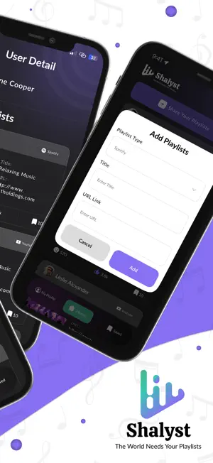 Shalyst: YT & Spotify Playlist screenshot 2