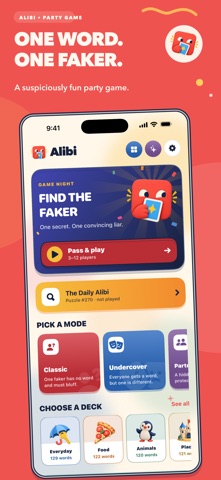 Alibi: Find the Faker screenshot 1