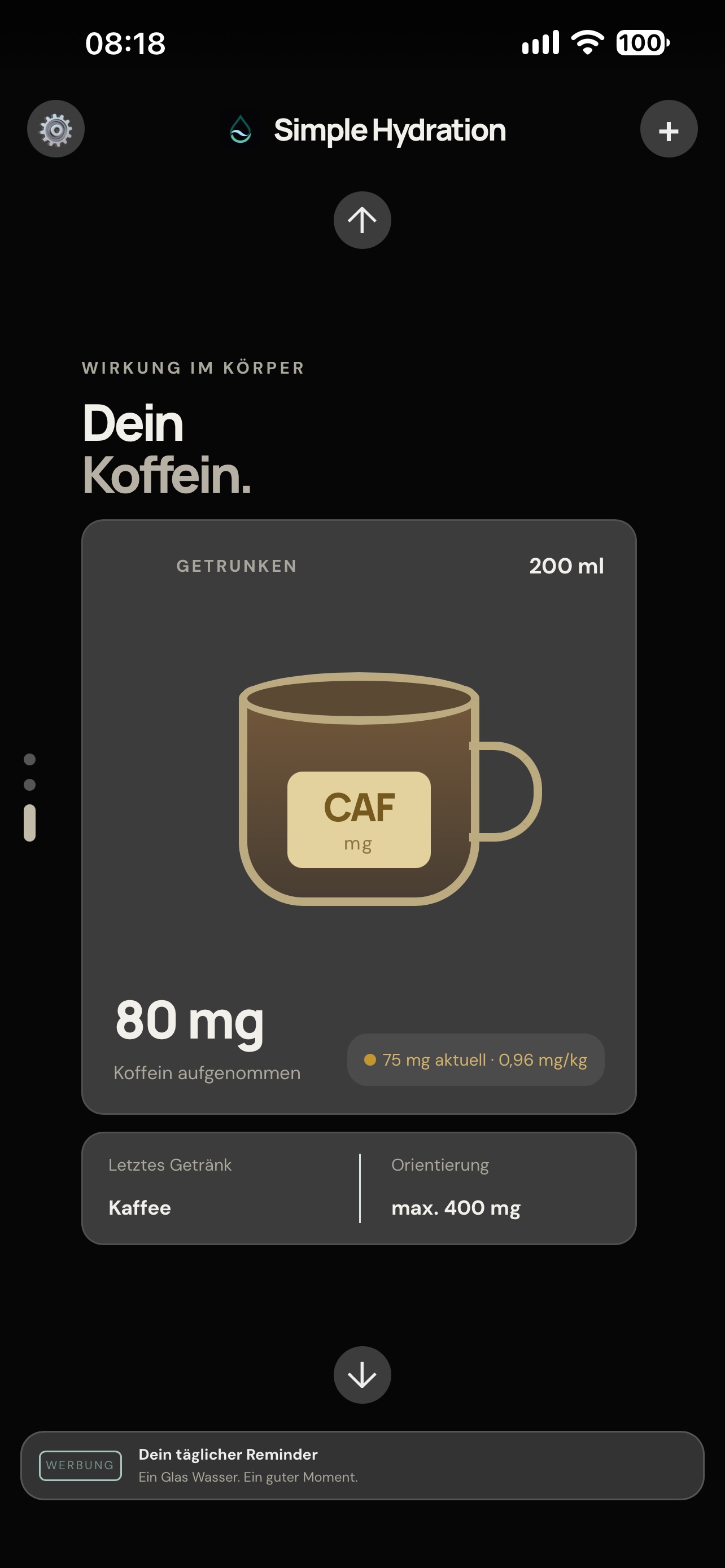 Screenshot 6 of Simple Hydration
