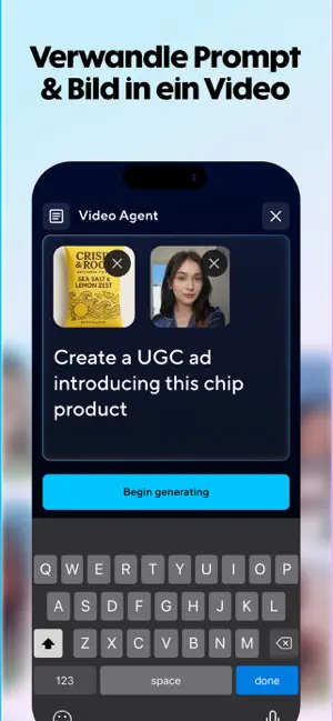 HeyGen: AI Video Generator iPhone screenshot 1