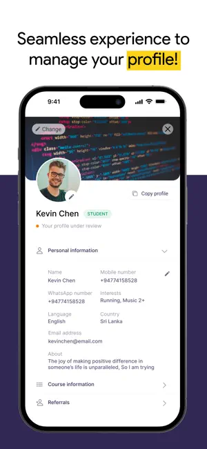Univiser Buddy screenshot 2
