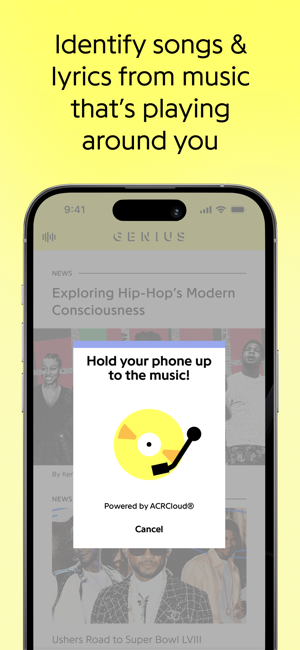 ‎Genius: Song Lyrics Finder Screenshot