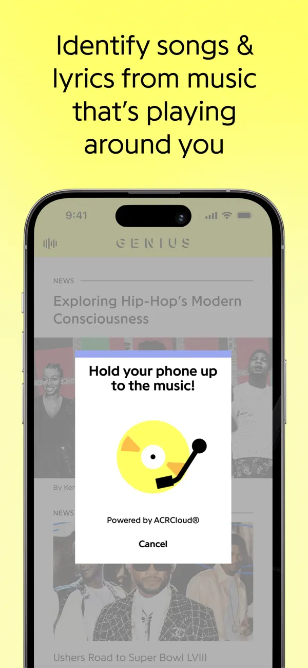 Genius: Songtexte + Mehr iPhone App Screenshot 4 – Musik