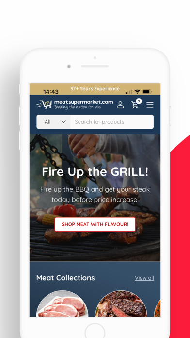 MeatSupermarket.com Screenshot