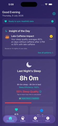 SleepRiddle - Rest Better iPhone screenshot