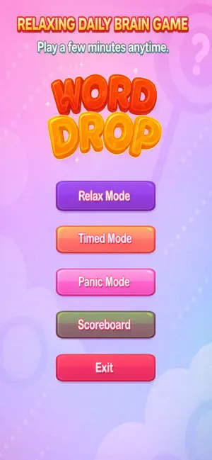 Word Drop Classic screenshot 1