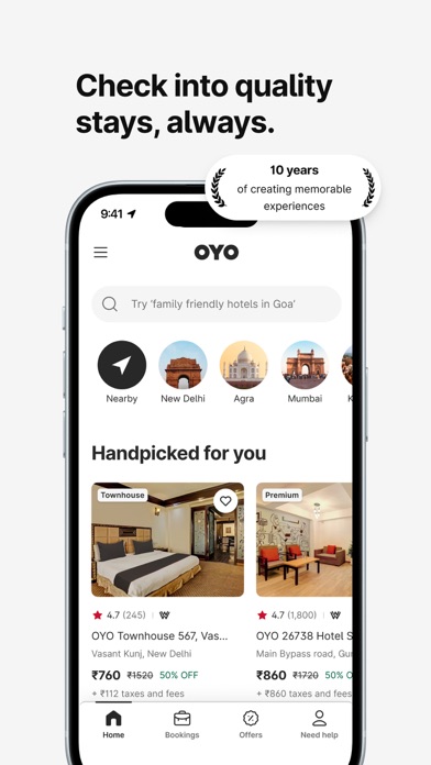 OYO: Hotel Booking App & Deals Screenshot