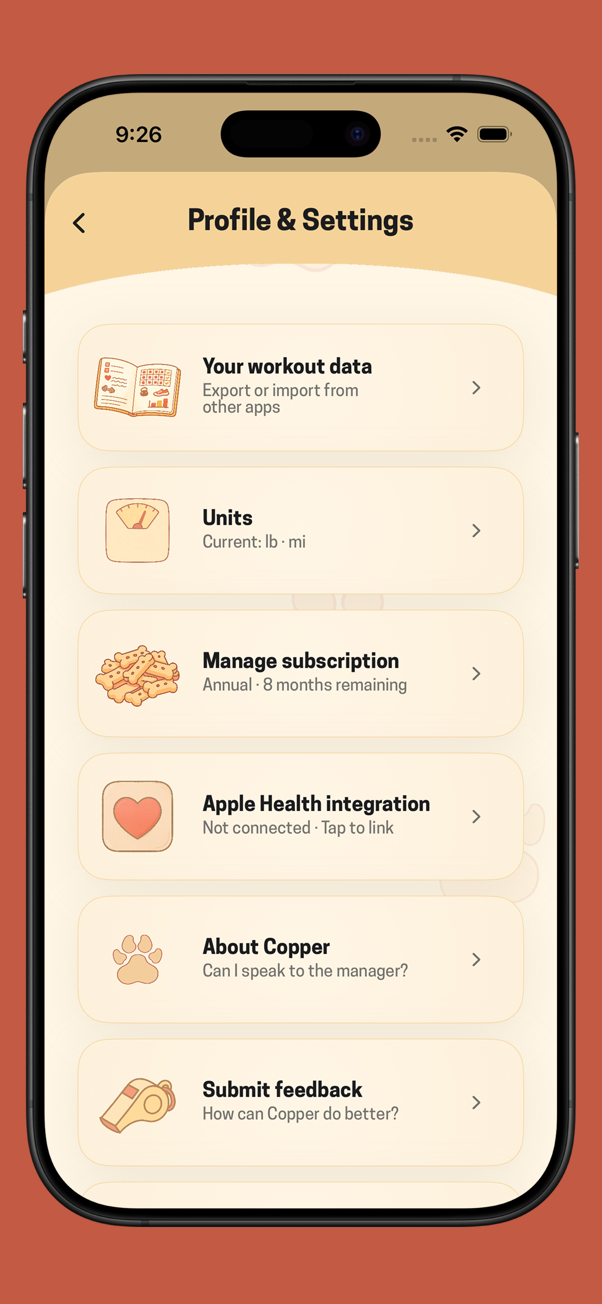 Copper: Voice AI Gym Log screenshot 10