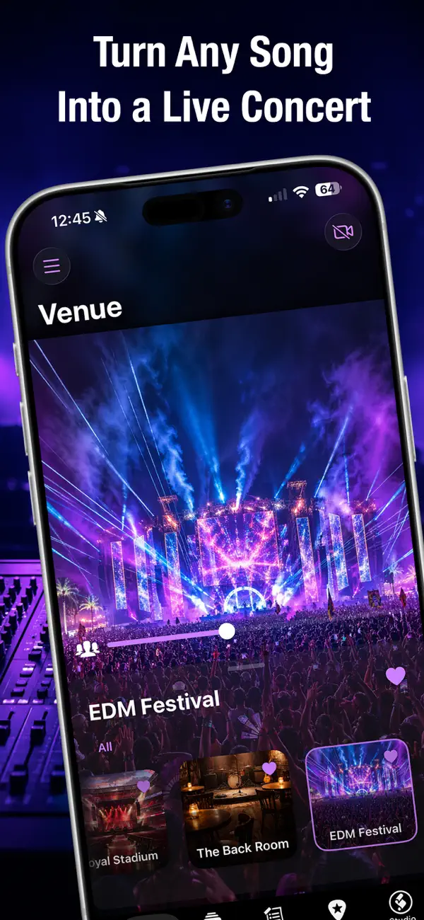LiveTunes - Concert Player Screenshot 1