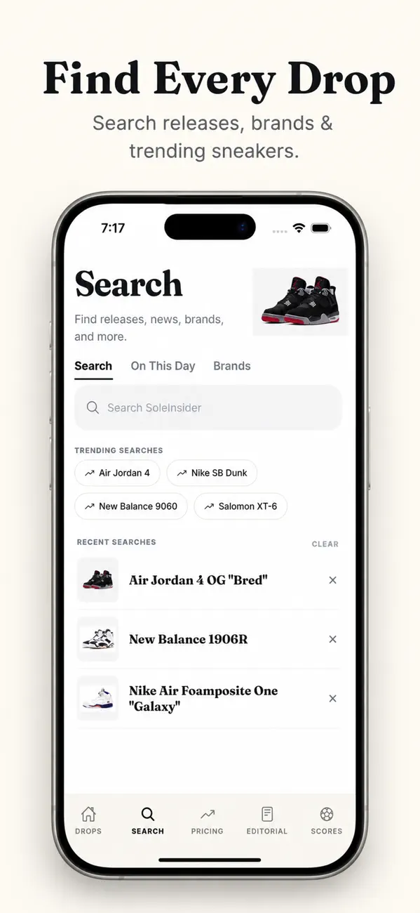 Screenshot #3 pour SoleInsider: Sneaker Releases