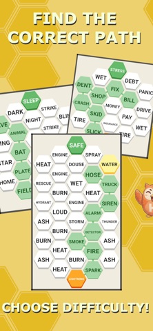HexPath: Word Chain Puzzle Screenshot 4 of 6
