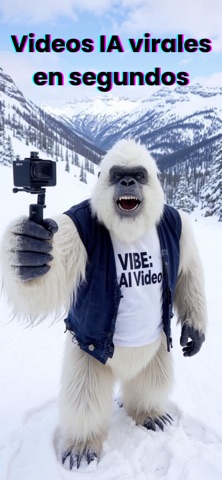 VIBE: IA Video Generator Pro iPhone screenshot 1