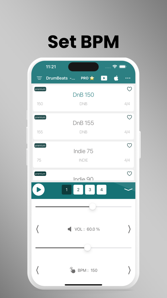 #2. DrumBeats - Real Drum Loops (iOS) Ved: Serkan Seker