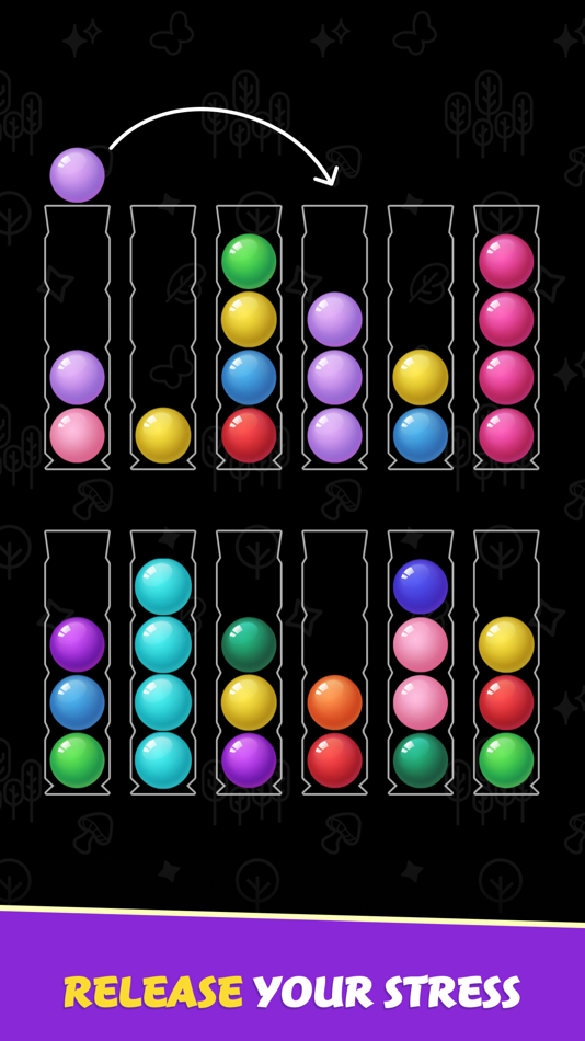 #3. Ball Sort: Color Jam (iOS) By: PERCAS VIET NAM JOINT STOCK COMPANY