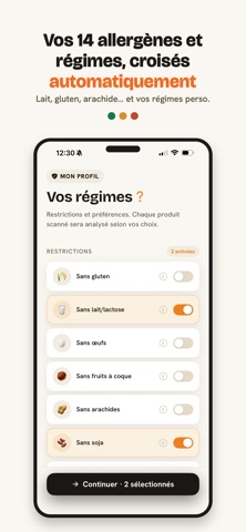 Codiz : scanner allergènes Screenshot 3 of 5