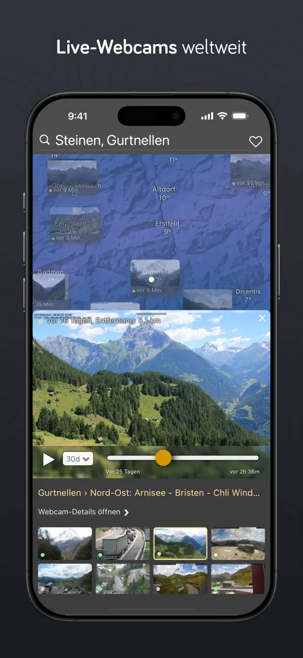 Windy.com – Welt Wettertracker iPhone App Screenshot 7 – Wetter