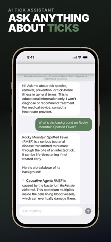 Tick Checker: TickSight iPhone screenshot