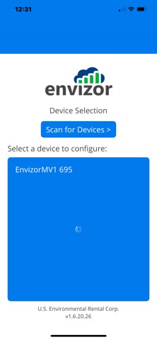Envizor MV1 screenshot