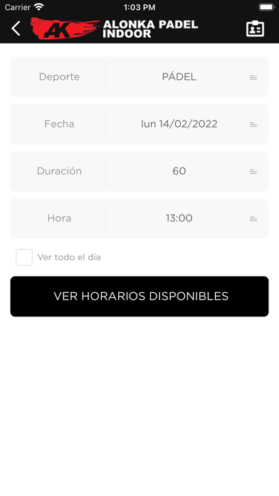 Alonka Padel Screenshot