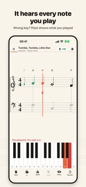 Piano Lessons · Klavi screenshot 2