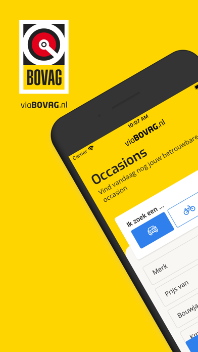 viaBOVAG.nl: Vind je Voertuig Screenshot