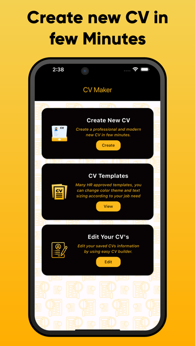 CV Maker - Resume Creator Screenshot
