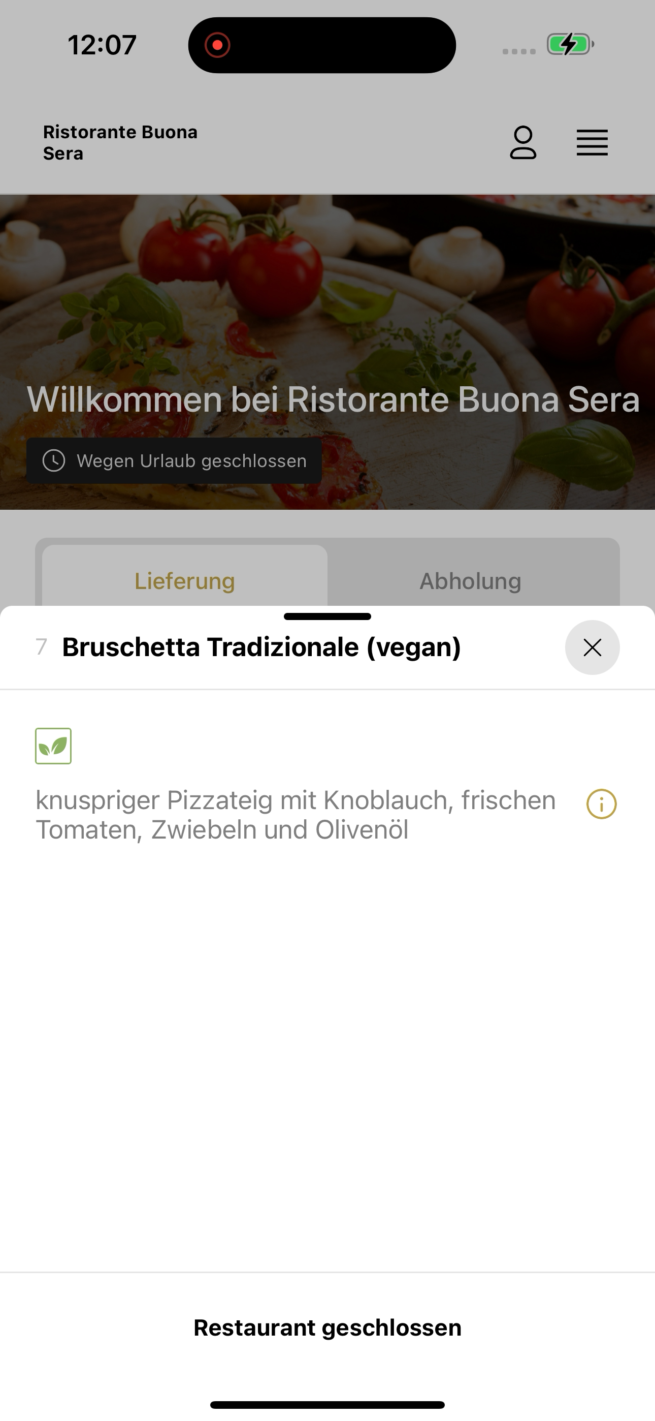 Ristorante Buona Sera screenshot 8