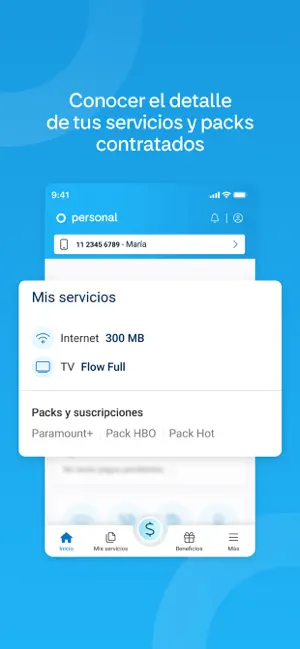Mi Personal iPhone screenshot 4