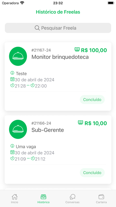 eFreela Empresa Screenshot