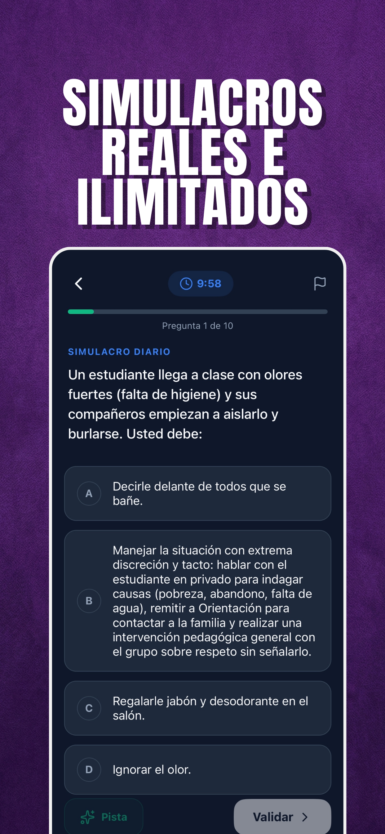 Docente IA: Concurso y SIMO