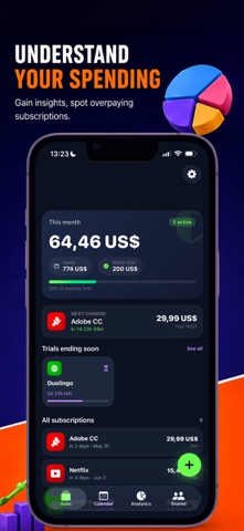 Mostbly: Subscription Track screenshot