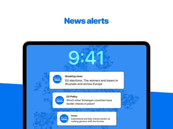 Euronews: World news & live TV iPad screenshot 4 - News app