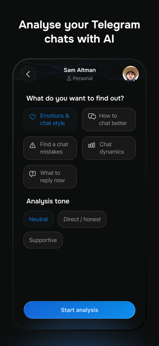 ChatVibe AI Screenshot 1 of 2