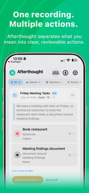 Afterthought: Voice Notes screenshot 3