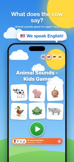 Animal Sounds - Kids Game screenshot 1