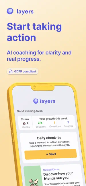 layers: AI Coach & Life Coach screenshot 1