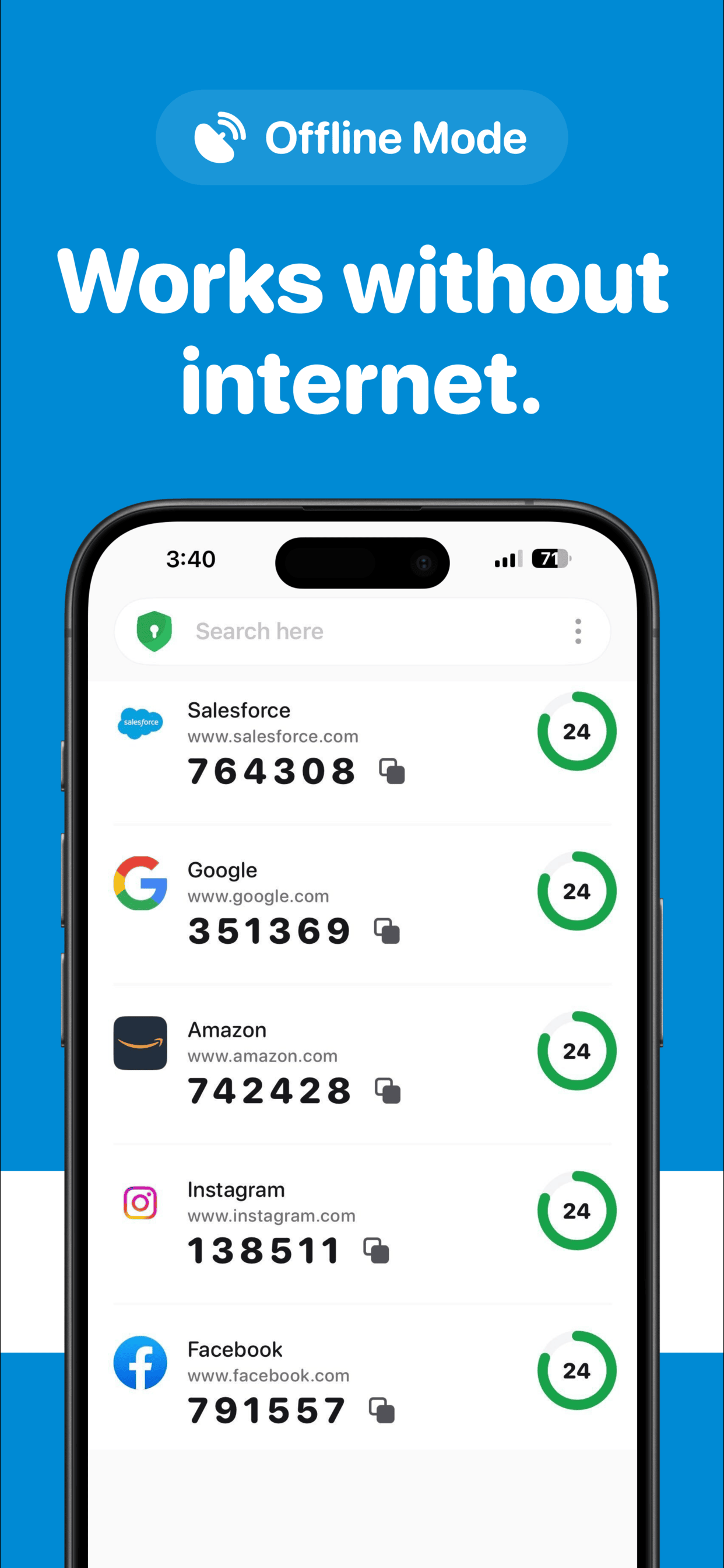 Authenticator: 2FA & OTP App screenshot 5