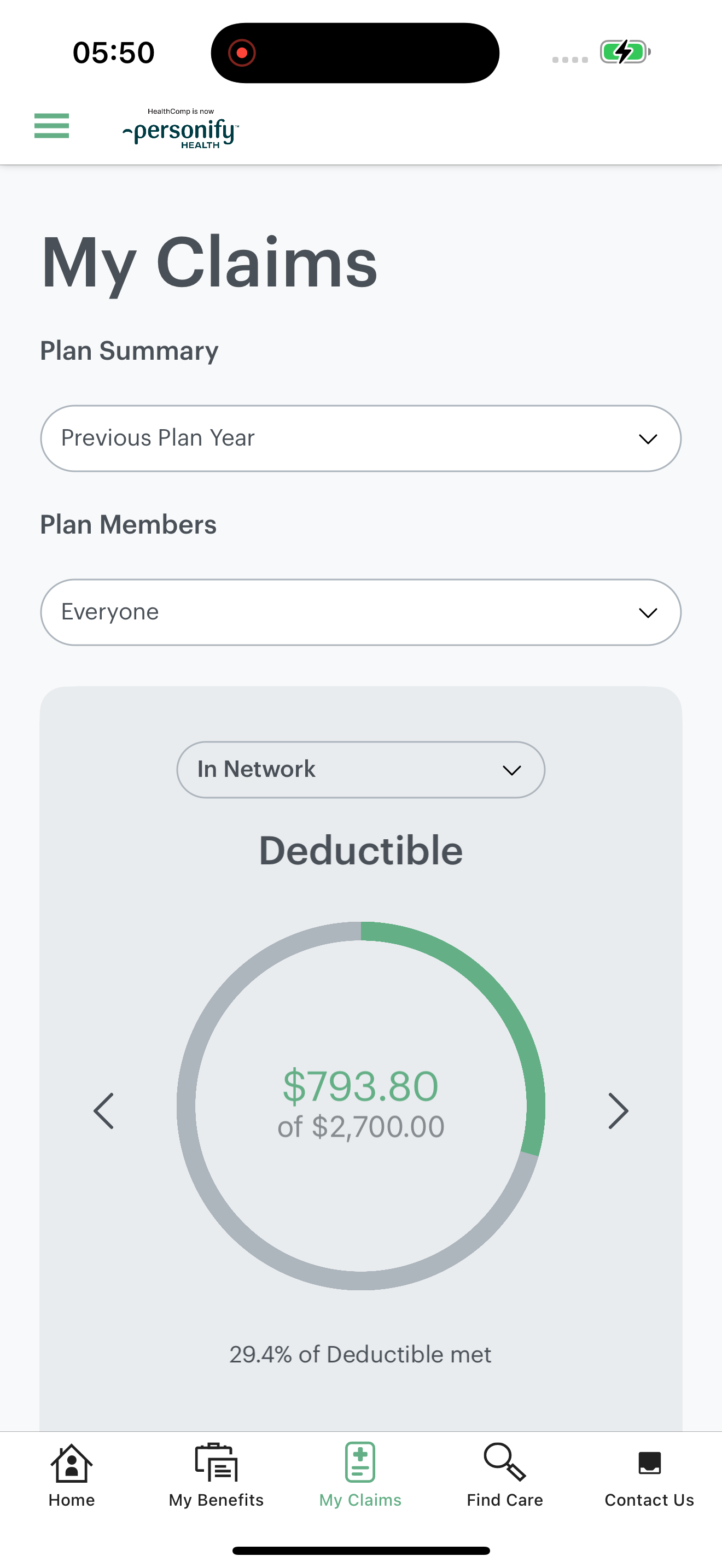 myCareHC screenshot 3