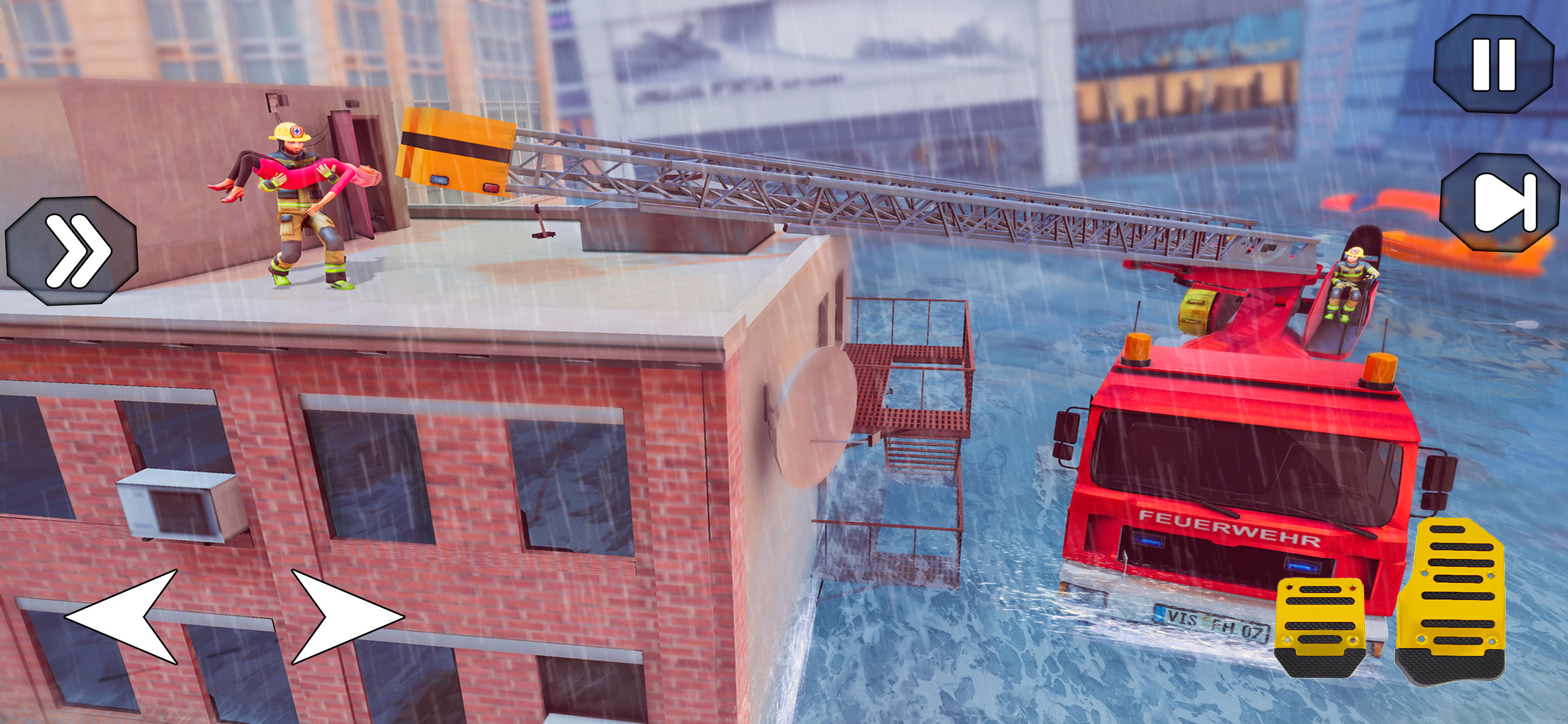 Flood Hero Emergency Rescue 3D screenshot 4