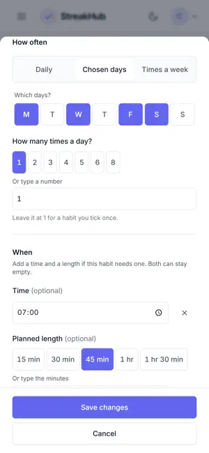 StreakHub : Habit Tracker screenshot 4