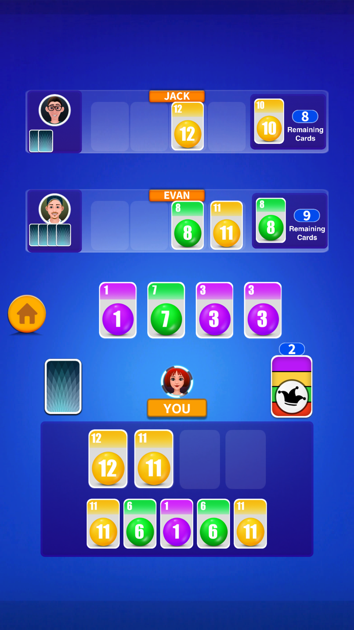 Skip 10 solitaire classic game