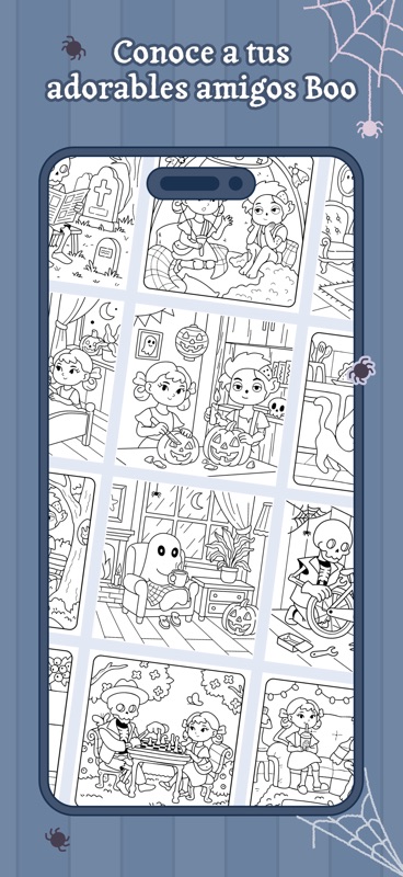 Boo Coloring Book: Cozy Horror screenshot 3