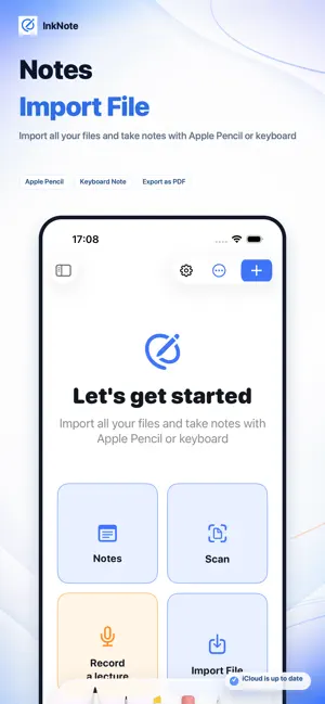 InkNote: Notes & Documents screenshot 1