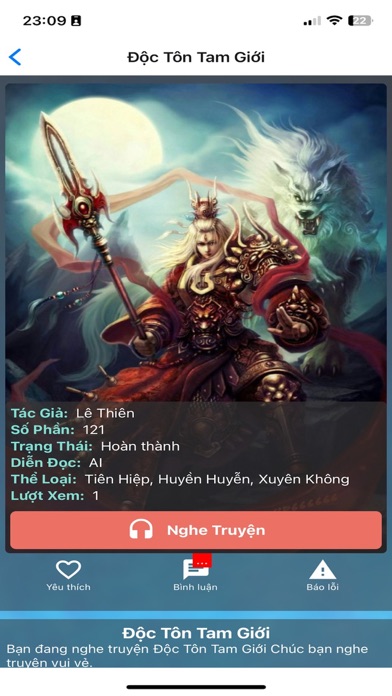 Kho Audio Truyện Screenshot