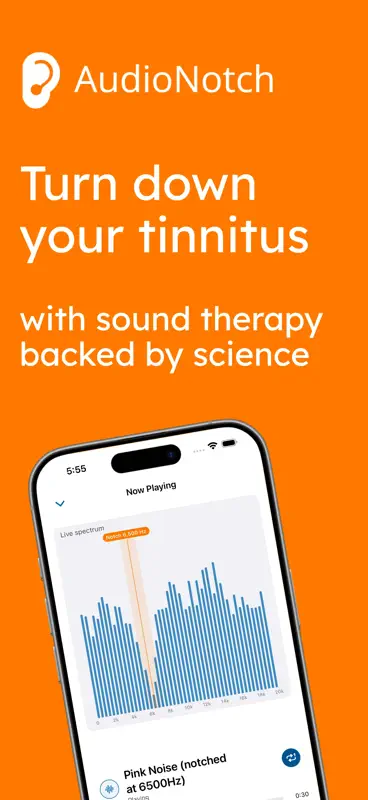 AudioNotch: Tinnitus Treatment screenshot 1 of 8