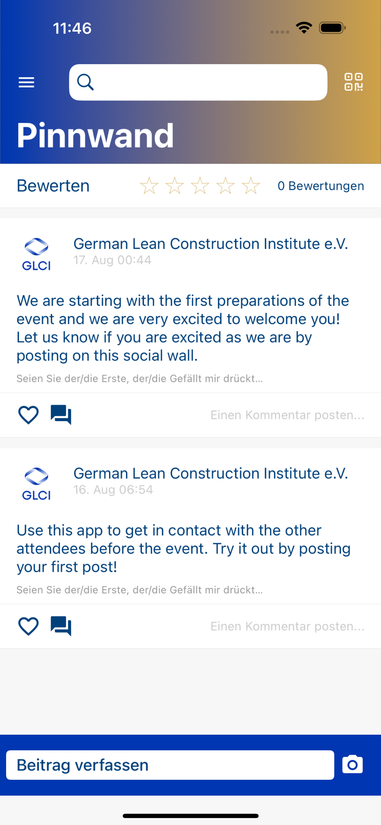 GLCI Kongress screenshot 3