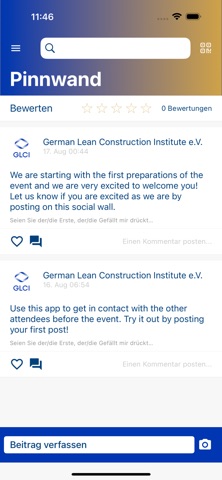 GLCI Kongress screenshot